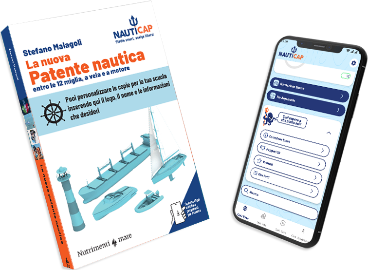 Libro e Applicazione per patente nautica